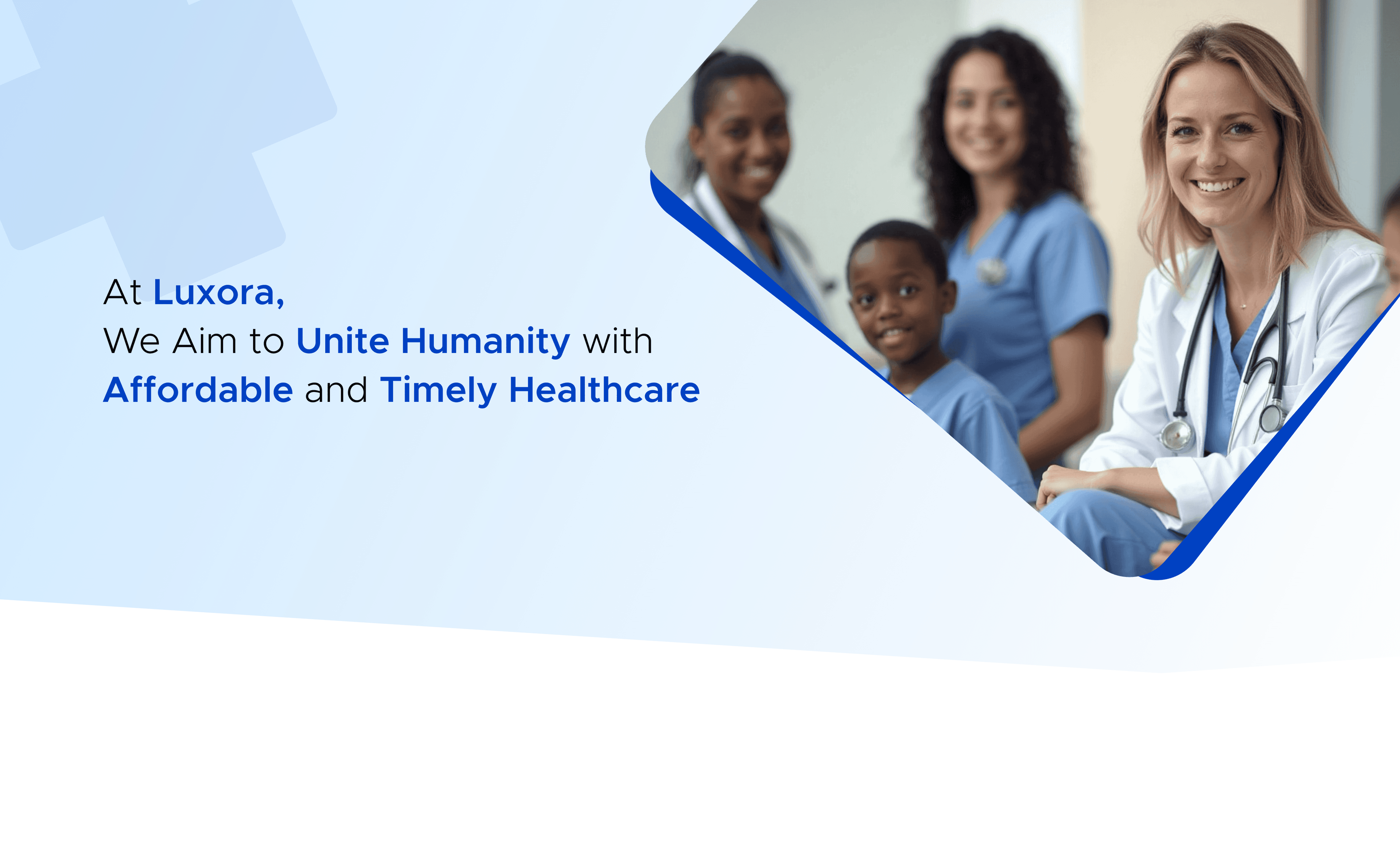 Luxora Healthcare Banner